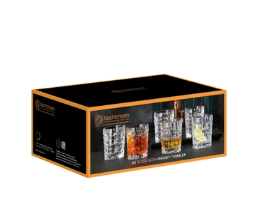 NACHTMANN Bossa Nova Whisky Tumbler in the packaging