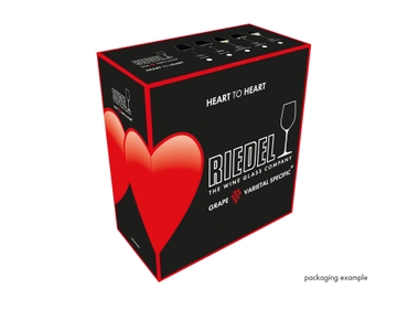 RIEDEL Heart to Heart Champagne Glass dans l'emballage