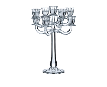 NACHTMANN Ravello 9-Armed Candleholder Clear on a white background