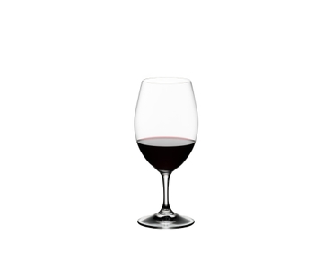 RIEDEL Ouverture + Gift filled with a drink on a white background