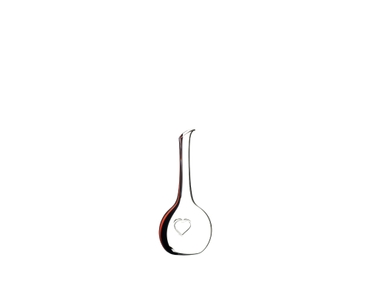 RIEDEL Decanter Black Tie Bliss Red R.Q. on a white background