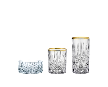 NACHTMANN Noblesse Gold bicchiere Long Drink da whisky in gruppo