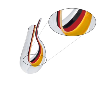 RIEDEL Amadeo Decanter - black/red/yellow 