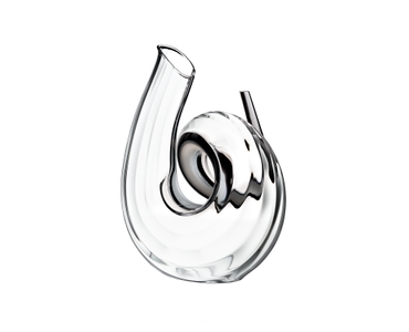 RIEDEL Decanter Curly Fatto A Mano on a white background