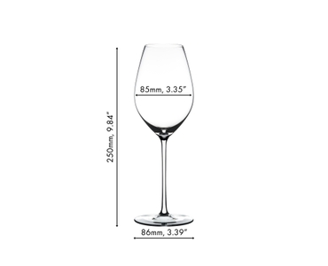 Six unfilled RIEDEL Fatto A Mano Champagne Wine Glass are standing on a silver table with different colored stems. There is a glass with a white, a turquoise, mauve, orange, violet and mint. 