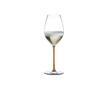 RIEDEL Fatto A Mano Champagne Wine Glass - orange