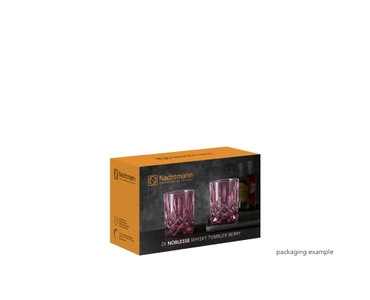 NACHTMANN Noblesse Whisky Tumbler - Berry in der Verpackung