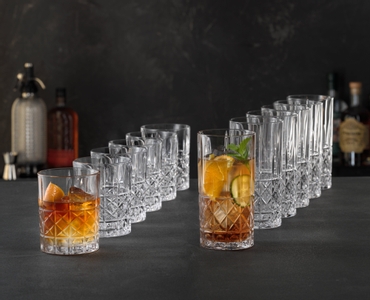 Elegance Long Drink Glasses - Set of 6