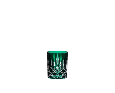 RIEDEL Laudon, Verde scuro riempito con una bevanda su sfondo bianco