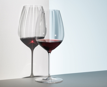 Sample packaging of a RIEDEL Performance Cabernet two pack.