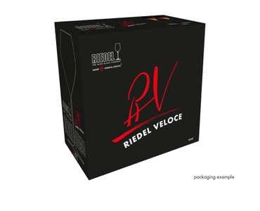 RIEDEL Veloce Rosé in the packaging
