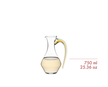 RIEDEL Fatto A Mano Cabernet Decanter - yellow 