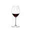 RIEDEL Performance Syrah/Shiraz filled with a drink on a white background