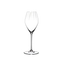 RIEDEL Performance Champagne Glass filled with a drink on a white background