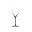 RIEDEL Heart to Heart Champagne Glass filled with a drink on a white background