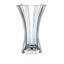 NACHTMANN Saphir Vase - 30cm | 11.8in riempito con una bevanda su sfondo bianco