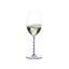 RIEDEL Fatto A Mano Champagne Wine Glass - blue white twisted - Hotel du Cap Eden Roc Edition 