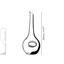 RIEDEL Black Tie Occhio Nero Decanter a11y.alt.product.dimensions