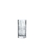 NACHTMANN Square Vase - 23cm | 9.094in riempito con una bevanda su sfondo bianco