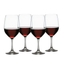 SPIEGELAU Vino Grande Bordeauxglas gefüllt mit einem Getränk auf weißem Hintergrund