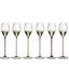 RIEDEL High Performance Bicchiere Champagne Nero in gruppo