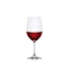 SPIEGELAU Winelovers Bordeauxglas gefüllt mit einem Getränk auf weißem Hintergrund