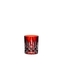 RIEDEL Laudon Rosso riempito con una bevanda su sfondo bianco