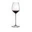 RIEDEL High Performance Cabernet filled with a drink on a white background