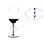 RIEDEL Fatto A Mano Cabernet/Merlot - blue white twisted - Hotel du Cap Eden Roc Edition 