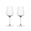 SPIEGELAU Definition Bicchiere Universale riempito con una bevanda su sfondo bianco