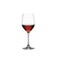 SPIEGELAU Vino Grande Red Wine rempli avec une boisson sur fond blanc