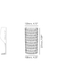 NACHTMANN Ethno Vase / Windlicht - 23cm | 9.094in 