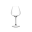 GRAPE@RIEDEL Pinot Noir/Nebbiolo/Aperitivo filled with a drink on a white background