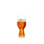 SPIEGELAU Craft Beer Glasses IPA filled with a drink on a white background
