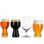 SPIEGELAU Craft Beer Bicchieri Kit da Degustazione riempito con una bevanda su sfondo bianco