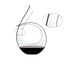 RIEDEL Black Tie Decanter a11y.alt.product.highlights