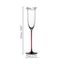 RIEDEL Black Series Collector's Edition Champagner Flöte 