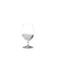 RIEDEL Vinum Gourmet Glass filled with a drink on a white background