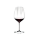 RIEDEL Performance Restaurant Cabernet filled with a drink on a white background