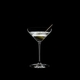 RIEDEL Extreme Restaurant Cocktail gefüllt mit einem Getränk auf schwarzem Hintergrund