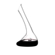 RIEDEL Decanter Flirt R.Q. filled with a drink on a white background