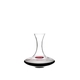 RIEDEL Decanter Ultra Mini filled with a drink on a white background