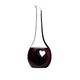 RIEDEL Decanter Black Tie Bliss R.Q. filled with a drink on a white background