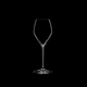 RIEDEL Extreme Restaurant Rosé/Champagner auf schwarzem Hintergrund