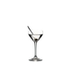 RIEDEL Drink Specific Glassware Mixology Nick & Nora Set filled with a drink on a white background