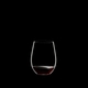 RIEDEL Restaurant O Cabernet filled with a drink on a black background