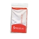 SPIEGELAU Microfiber Polishing Cloth filled with a drink on a white background