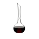 RIEDEL Decanter Superleggero R.Q. filled with a drink on a white background