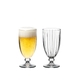 RIEDEL Sunshine Beer/Iced Beverage filled with a drink on a white background
