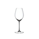 RIEDEL Sommeliers Champagner Weinglas auf weißem Hintergrund